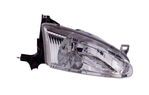 Depo Chevrolet Prizm Driver & Passenger Side Replacement Headlights Headlight Bulbs Depo LH-CVPR98-MXZ-P2-A