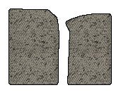 BMW 3.0CS Berber Floor Mats 2 Pc Fronts - Light Gray (1971 71 1972 72 1973 73 1974 74 1975 75 ) AMS11CD9013CT0J Custom Fit Auto Mat Store TB5|3095300|T405|901