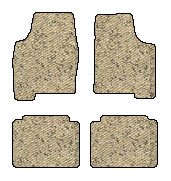 Ford Fusion Berber Floor Mats 4 Pc Set - FWD - Beige (2011 11 2012 12 ) AMSFACJ903O41W0 Custom Fit Auto Mat Store TB1|3293940|T401|903