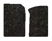 Peugeot 405 Berber Floor Mats 2 Pc Fronts - Black (1989 89 1990 90 1991 91 1992 92 ) AMSRSEL90087RAO Floor & Parking Mats Auto Mat Store TB5|3974400|T405|900