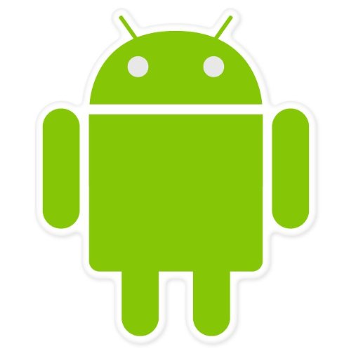 Android logo car vinyl sticker decal 5 x 4 Bumper Stickers, Decals & Magnets other32