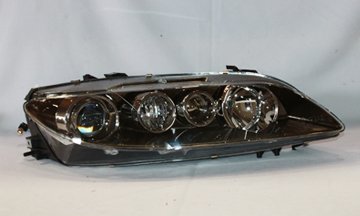 2006-2008 MAZDA 6 I; HALOGEN AUTOMOTIVE REPLACEMENT HEAD LIGHT RIGHT TYC 20-6803-01 Headlight Bulbs TYC 20-6803-01