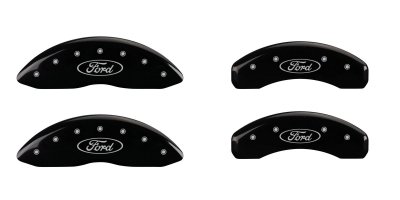 Caliper Brackets MGP Caliper Covers 10056-S-FRD-BK