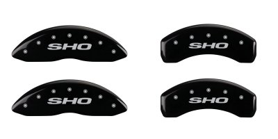 Calipers Without Pads MGP Caliper Covers 10128SSHOBK