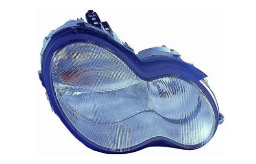 Mercedes Benz C-Class Passenger Side Replacement Headlight Headlight Bulbs Top Deal LH-MBCC014HAL-DPO-R-A