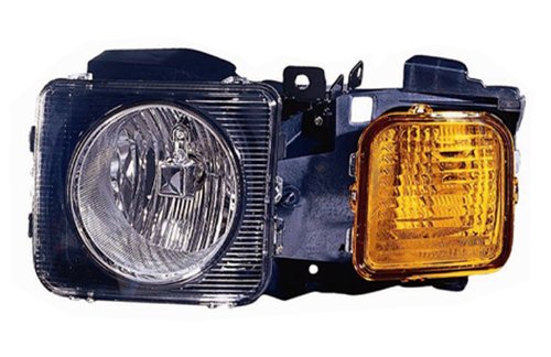 Hummer H3 Driver Side Replacement Headlight Headlight Assemblies Top Deal 336-1116L-AS, GM382-B001L, H100173