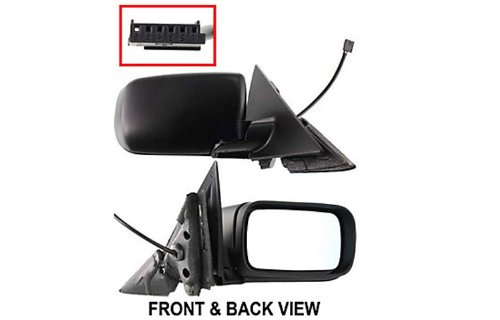 BMW E46 3-Series Passenger Side Replacement Heated Power Side Mirror Exterior Mirrors Top Deal MRP-BM4699HTFNMFGPTM-RH