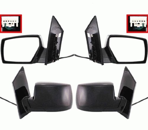 Discount Starter and Alternator 3364PL/R Nissan Quest Replacement Mirror Pair Power Non-Heated Manual Folding Exterior Mirrors Discount Starter & Alternator 3364PLandR