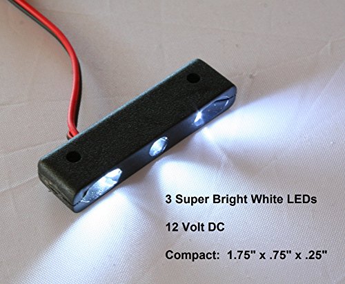 LED Map Light WHITE LED Under Panel Footwell Light Bulbs Pilotlights.net W003-MAP-White