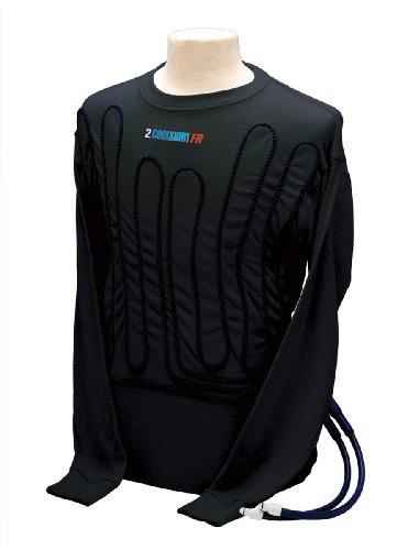 Cool Shirt 2CWFR-XL Black X-Large 2 Cool Water FR (SFI 3.3 Certified) Shirt Racing Apparel Cool Shirt 2CWFR-XL