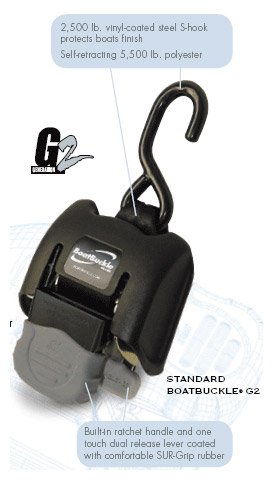 Ratcheting BoatBuckle ST-M15545