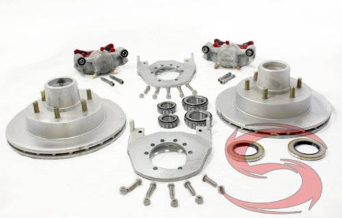 Kodiak 2HRCM12DAC 12 Disc Brake Kit Silver DAC, 6 on 5-1/2, 5,200 lbs to 6,000 lbs Brake Kits Kodiak 2/HRCM-12-DAC-KIT