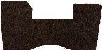 Chevrolet K1500 Suburban Carpeted Floor Mats 1 Pc Front - Automatic - 4wd on Dash - Dark Brown (1992 92 1993 93 1994 94 1995 95 1996 96 1997 97 1998 98 1999 99 ) AMS90619768UFMU Custom Fit Auto Mat Store VT4|3177110|47609|976_2