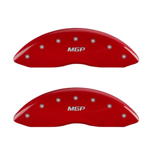 Calipers Without Pads MGP Caliper Covers 25068-S-MGP-RD