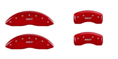 Calipers Without Pads MGP Caliper Covers 23037-S-MGP-RD