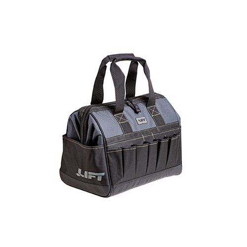 LIFT Safety ACW-6Y Black/Grey 15 x 8x 12 Wide Open Tool Bag Luggage LIFT Safety ACW-6Y
