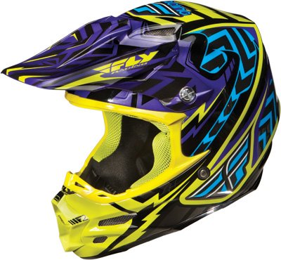 Helmets Fly Racing F2 VISOR SHORTY BL/L