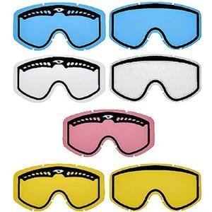 Fly Racing Anti-Stick Anti-Fog Mirror Lexan Lens for Focus Youth Goggles Fire/Smoke MXG-30 LENS FIRE/SMK Mirrors Fly Racing MXG-30 LENS FIRE/SMK