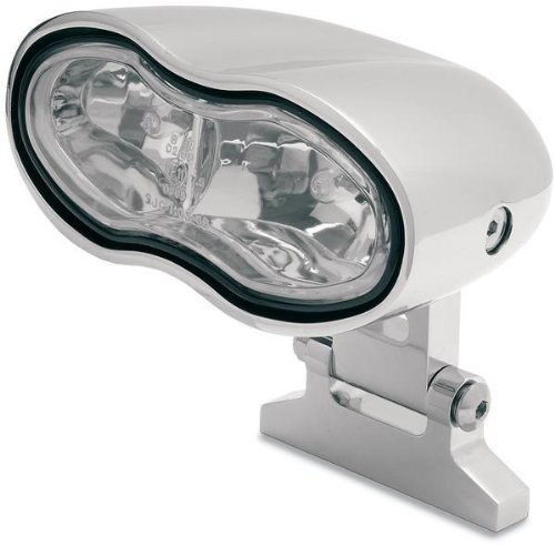 Drag Specialties Wave Headlight Assembly - Chrome 20-6070 Headlight Bulbs & Assemblies Drag Specialties 20-6070