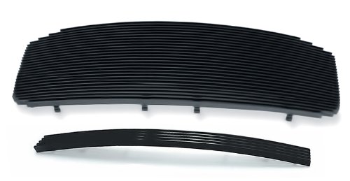 06-08 Dodge Ram Pickup Black Billet Grille Grill Combo Insert Grille Inserts APS D87834H