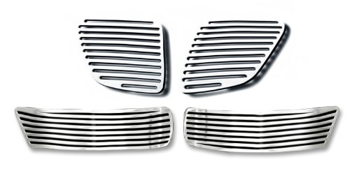 05-08 Pontiac G6 Perimeter Grille Grill Combo Insert Grille Inserts APS P91058A