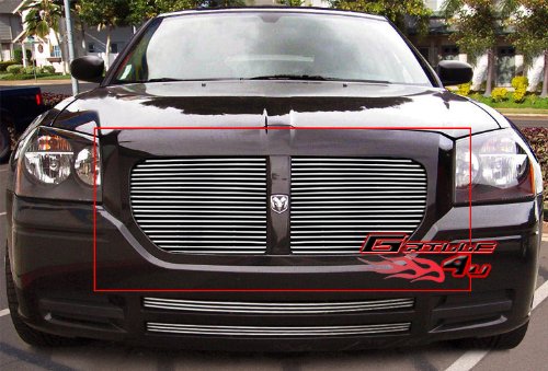 APS Polished Chrome Billet Grille Grill Insert #D66533A Grille Inserts APS D66533A