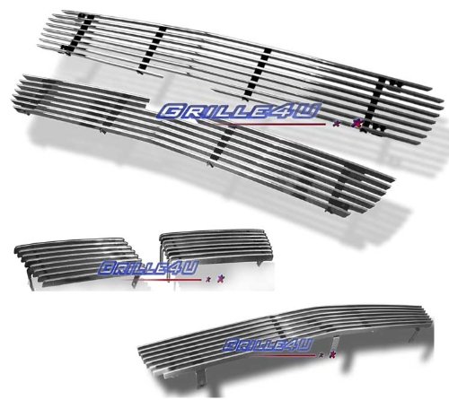 03-05 Chevy Silverado 1500 SS Billet Grille Grill Combo insert # C67886A Grille Inserts APS C67886A
