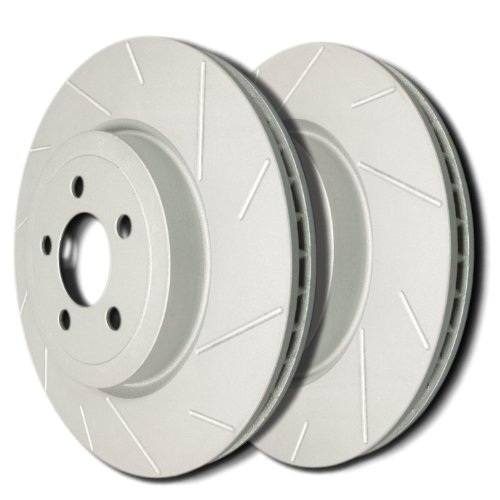 SP Performance T06-2124 Front Slotted Rotor Pair BMW 5-Series 94-95 Rotors SP Performance T06-2124