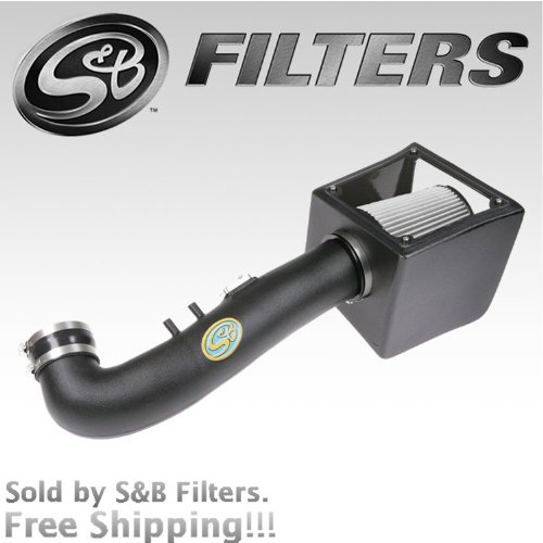 S&B 75-6012D Cold Air Intake Kit Nissan Infiniti Titan Pathfinder Armada Qx56 (Dry, Disposable Filter) Air Intake S&B Filters 75-6012D