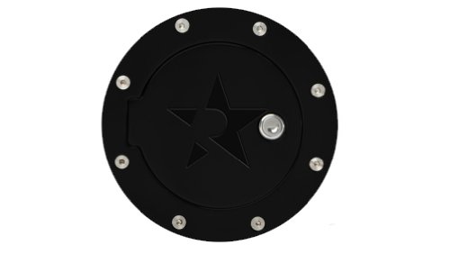 RBP RBP-143BK Black Gas Door with Lock Fuel System RBP RBP143BK