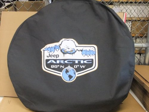 2012 Jeep Arctic Edition Spare Tire Cover Mopar OEM Tire Covers Jeep 82213230