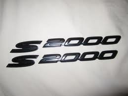 Honda S2000 CR emblems Bumper Stickers, Decals & Magnets Honda 75710-S2A-A00