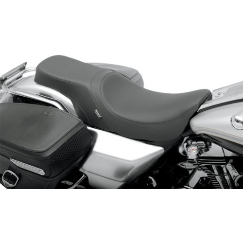Drag Specialties Smooth Two-Up Predator Motorcycle Seat For Harley Davidson FLHT, FLHR, FLTR, FLHX 2008-2012 - 0801-0364 Complete Seats LEMANSSEAT DIVISION 0801-0364