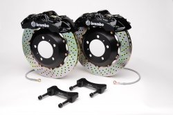 Brembo 1N2.9518A1 GT Big Brake Kit Front Slotted Porsche Panamera 09-12 Brake Kits Brembo 1N2.9518A1