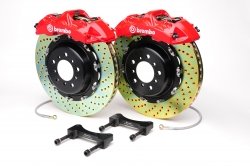 Brembo 1M1.9030A2 GT Big Brake Kit Front Drilled Ford Mustang 05-12 Brake Kits Brembo 1M1.9030A2