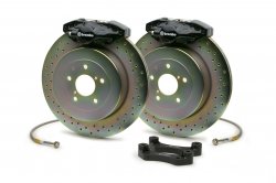 Brembo 2E4.5002A1 GT Big Brake Kit Rear Drilled Subaru Impreza 08-12 Brake Kits Brembo 2E4.5002A1