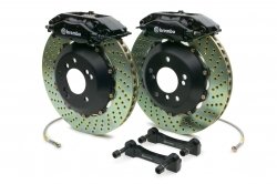 Brembo 2C1.8026A1 GT Big Brake Kit Rear Drilled BMW M-Series 06-08 Rotors Brembo 2C1.8026A1