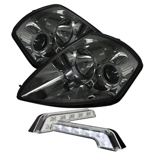 Headlight Assemblies Carpart4u CP4-PD-ME00-CCFL-SM+LBENZ-C