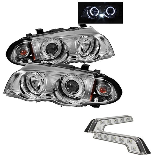 Headlight Assemblies Carpart4u CP4-PD-BMWE46-4D-HL-AM-C+LBENZ-C