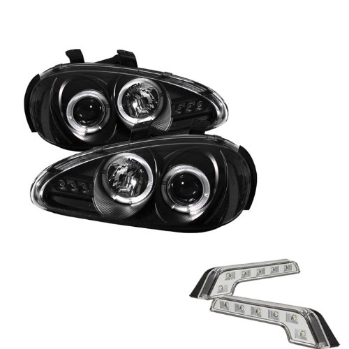 Headlight Assemblies Carpart4u CP4-PD-MMX392-HL-BK+LBENZ-C