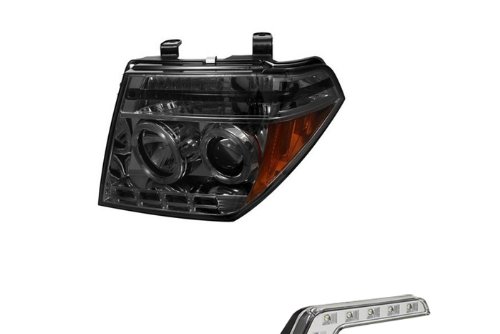 Headlight Assemblies Carpart4u CP4-PD-NF05-HL-SM+LBENZ-C