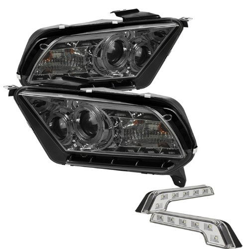 Headlight Assemblies Carpart4u CP4-PD-FM2010-DRL-SM+LBENZ-C