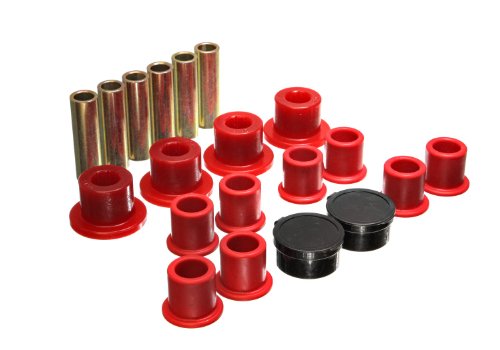 Energy Suspension 4.2154R Leaf Spring Bushing Set Bushings Energy Suspension 4.2154R