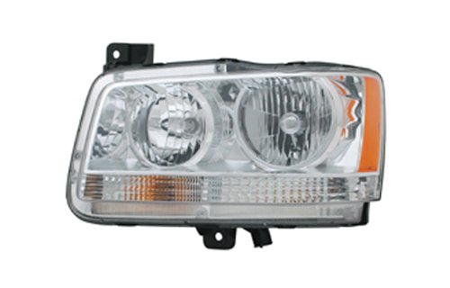 Depo 334-1130L-AS 334-1130R-AS Dodge Magnum Driver And Passenger Side Replacement Headlights Headlight Bulbs Depo LH-DOMA08HAL-MXZ-P2-A