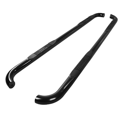 Spyder Auto SSB-HR-A07S1604-BK 3 Black Powder Coated Round Side Step Bar for Honda Ridgeline Body Spyder Auto SSB-HR-A07S1604-BK
