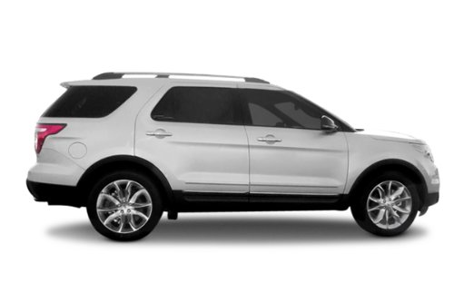 Painted Body Side Moldings for 2011-2013 Ford Explorer (Bordeaux Reserve Pearl Clearcoat FQ) Side FE-Explorer11-FQ
