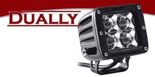 Rigid Industries Dually 2x2 Single LED Light (Flood, Blue LED) LED Bulbs Rigid Industries Rigid 20114