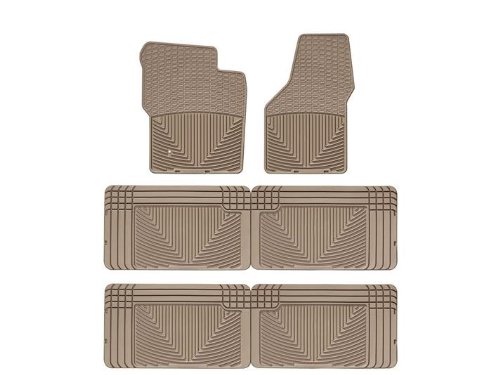 WeatherTech W19TN-W25TN-W25TN Floor Mat, Rubber, Front/Rear Custom Fit WeatherTech W19TN-W25TN-W25TN