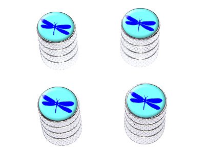 Dragonfly - Tire Rim Valve Stem Caps - Aluminum Stem Caps Graphics and More V133_Aluminum