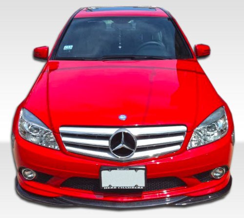 2008-2011 Mercedes Benz C Class W204 Duraflex L-Sport Front Under Spoiler Air Dam Lip Splitter - 1 Piece Body Duraflex 107153